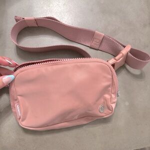 Lululemon belt bag pink